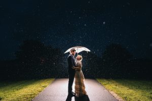 Creative Wedding Photography night Shot Lighting