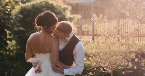 wedding-couple-the-old-stables-sunlight-romantic