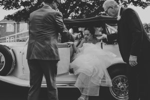 bride-arriving-at-church-wedding-leicester