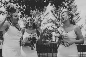 bridesmaid-laughing-wedding-leicester